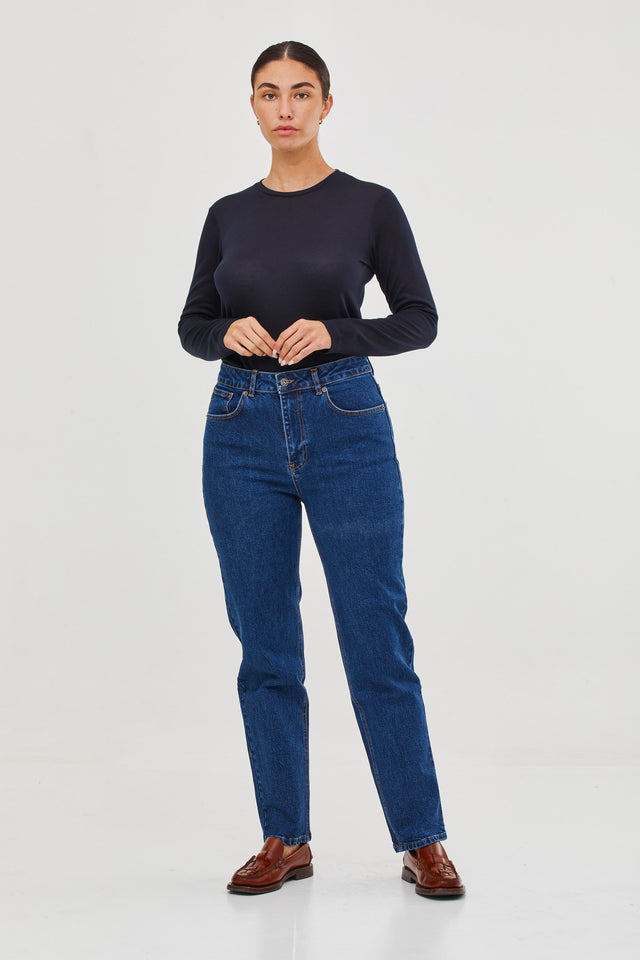 Straight Denim Indigo