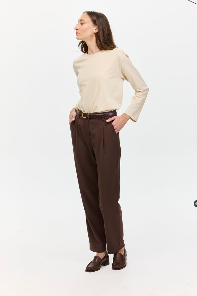 Harry Tailored Pants Brown