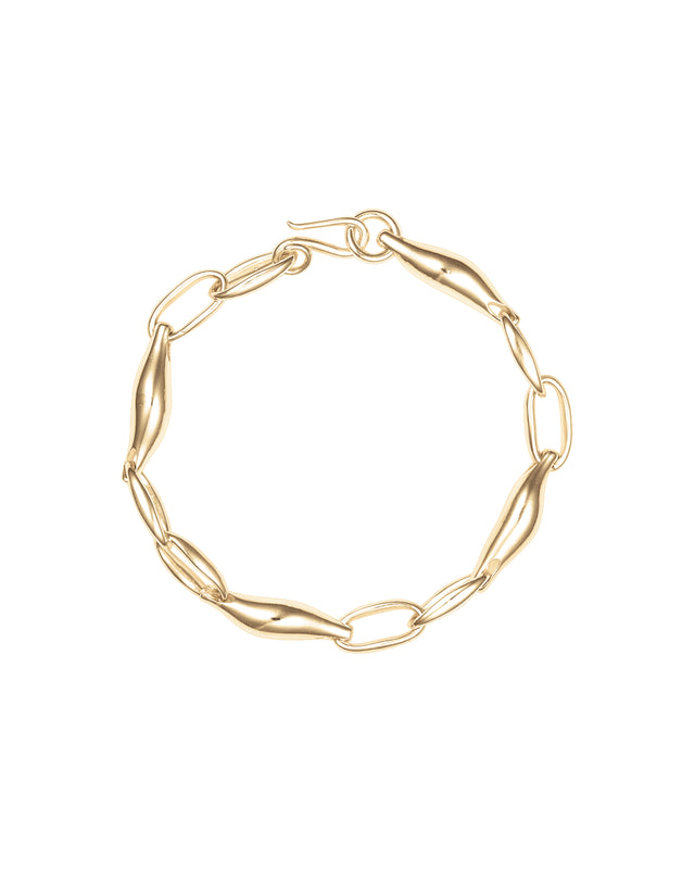 Gold Figurine bracelet