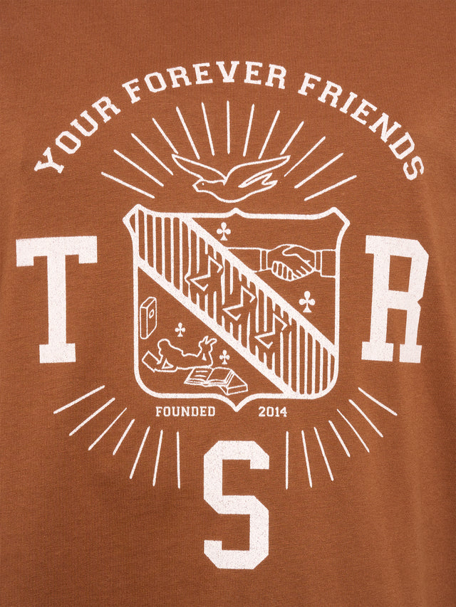 TRES Oversized T Brown