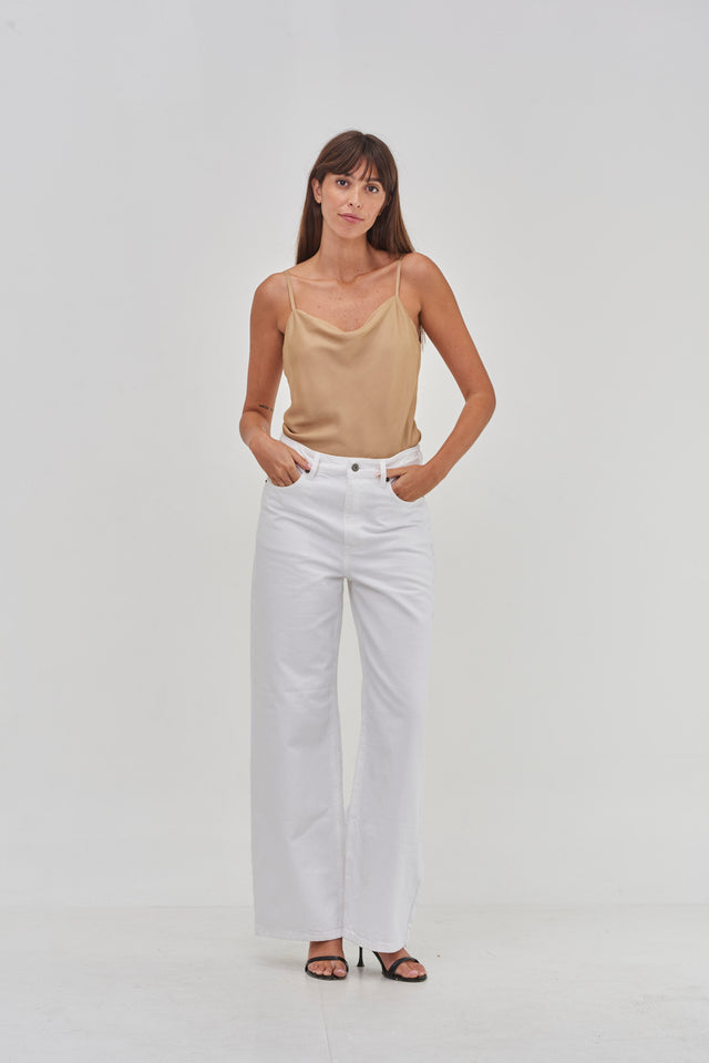 June Slip Tank Golden