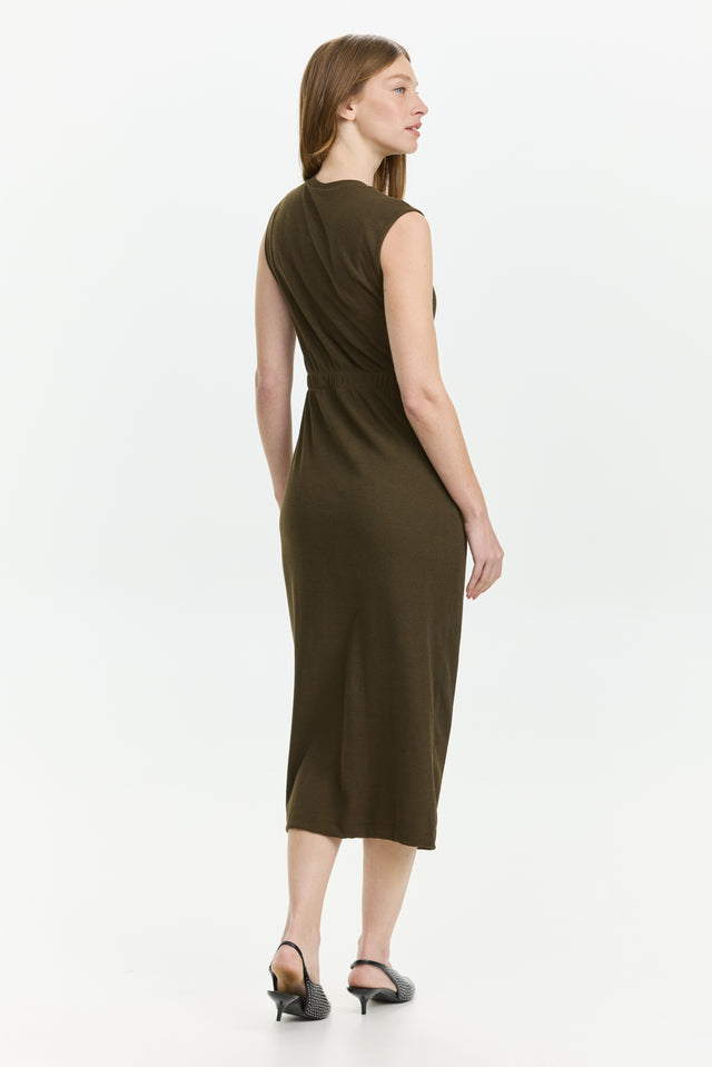Lia Dress Dusty Brown