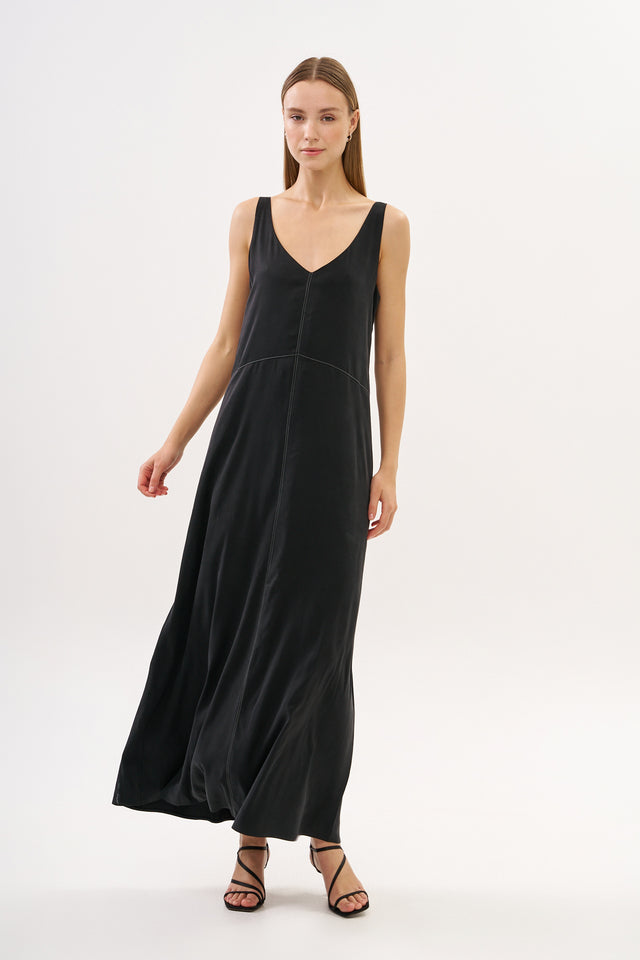 Kate Cupro Dress Black