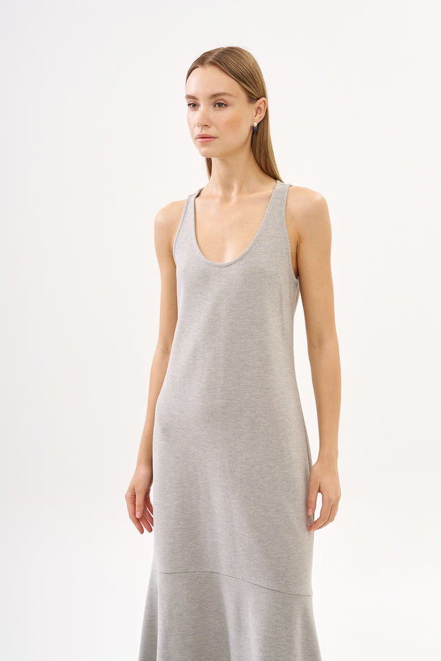Drew Dress Grey