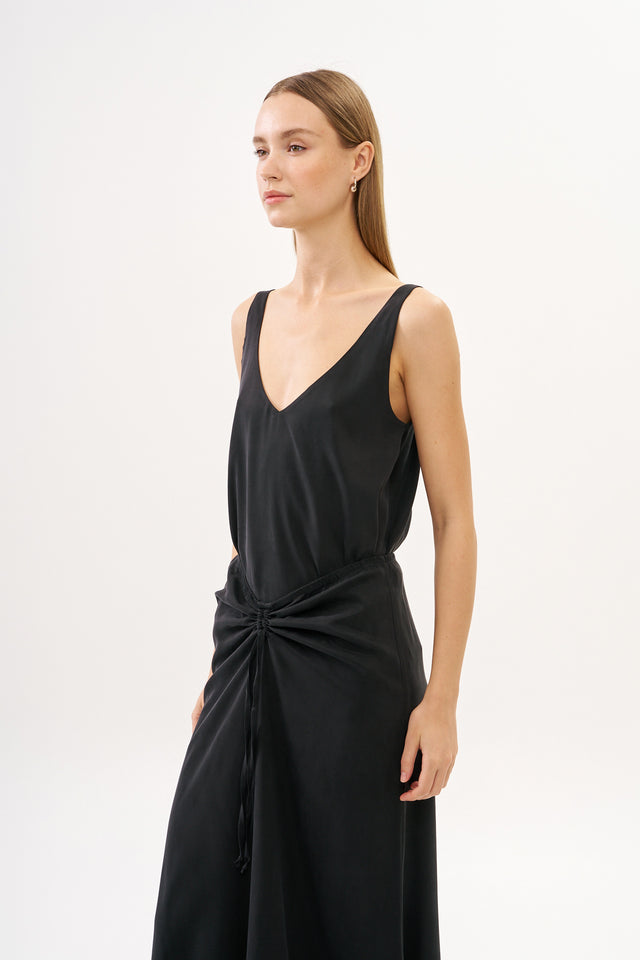 Erin Top Cupro Black