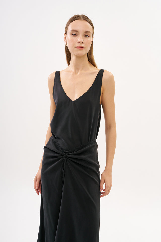 Erin Top Cupro Black