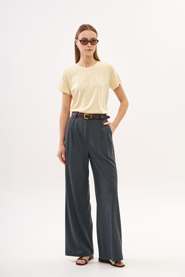 Luca Tailored Pants Grey