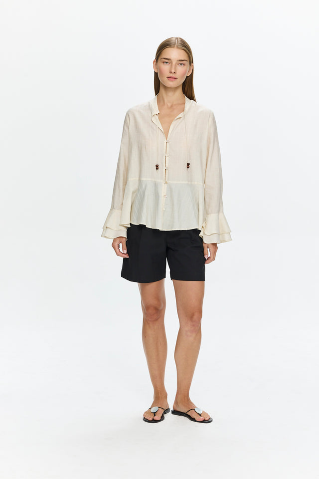 Charlotte Blouse Beige