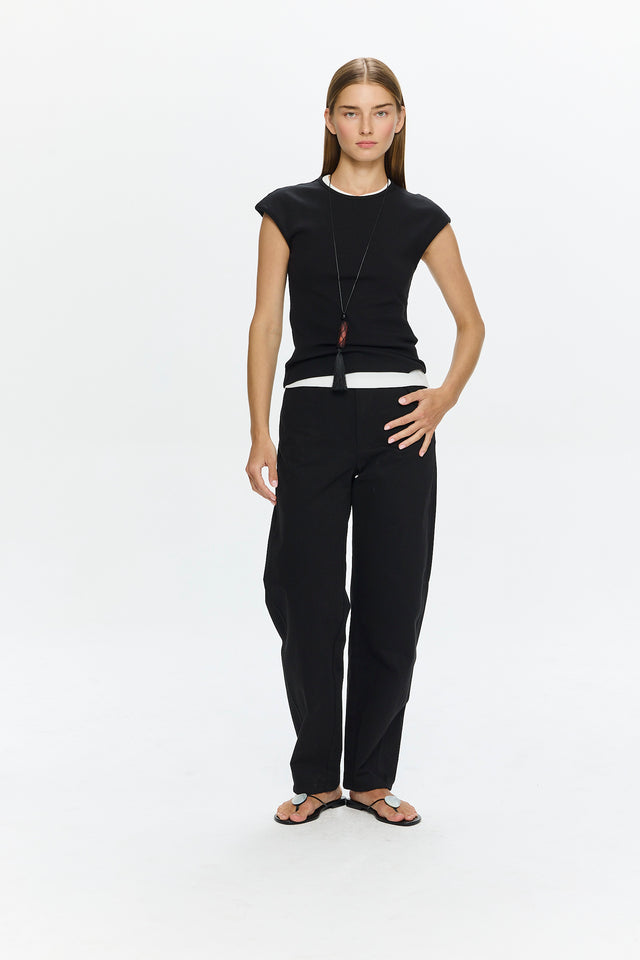 Ruby Slim T Black