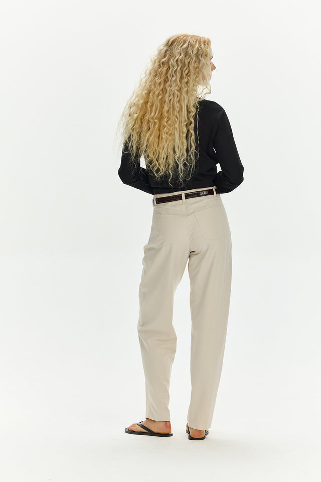 Adrienne Soft Pants Beige