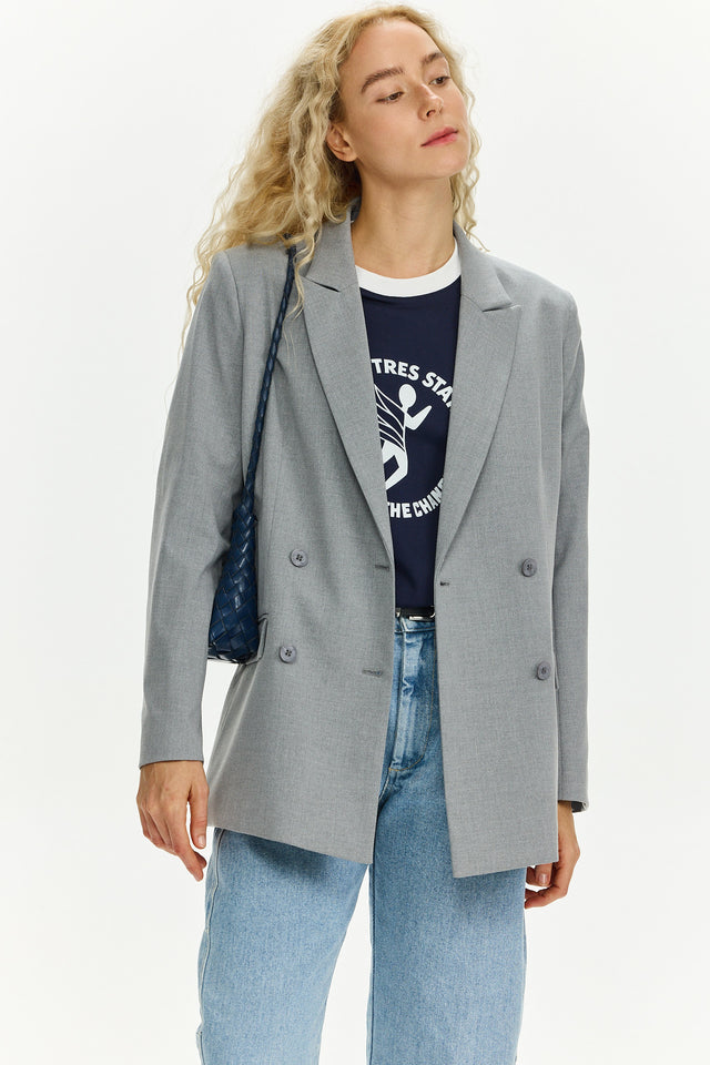 Elly Semi-Tailored Grey