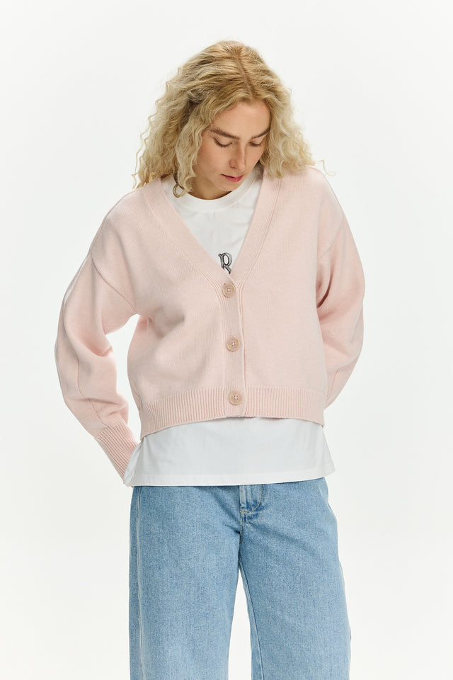 Mia Cardigan Soft Pink