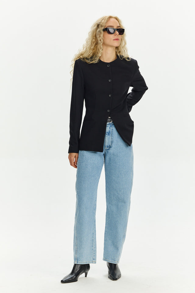 Ines Soft Blazer Black