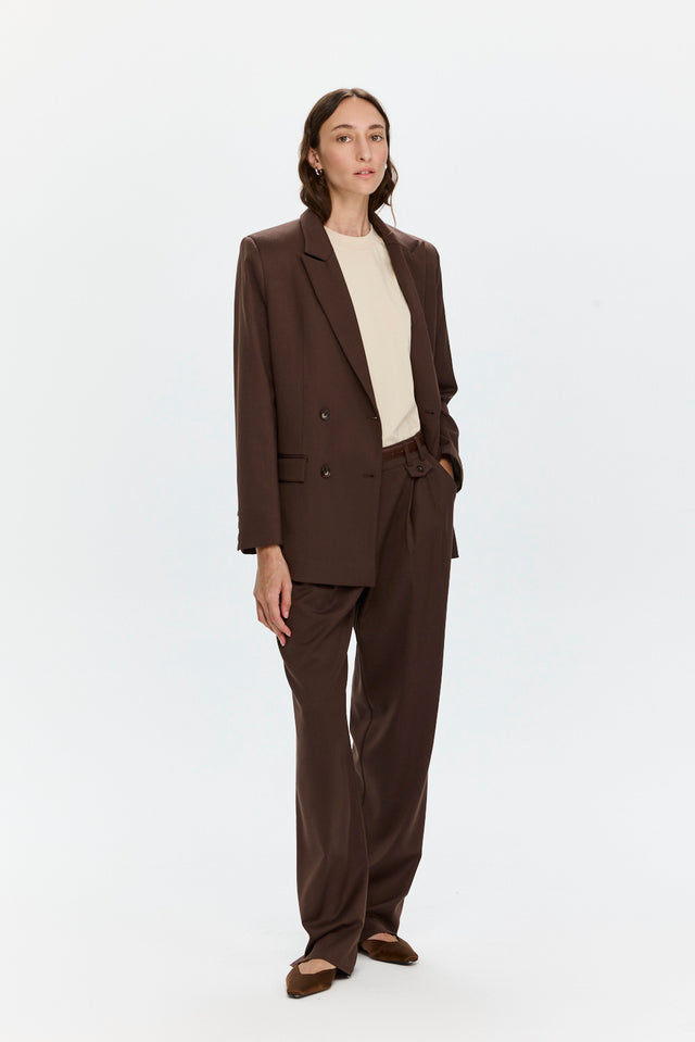Elly Blazer Brown
