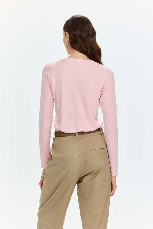Mili Tencel Silk Top Pink