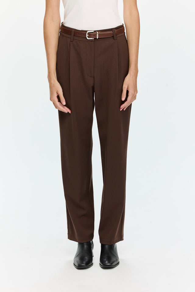 Harry Tailored Pants Brown