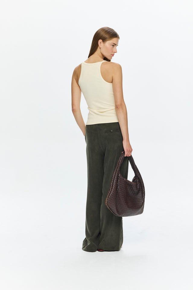 Alex Cupro Pants Olive