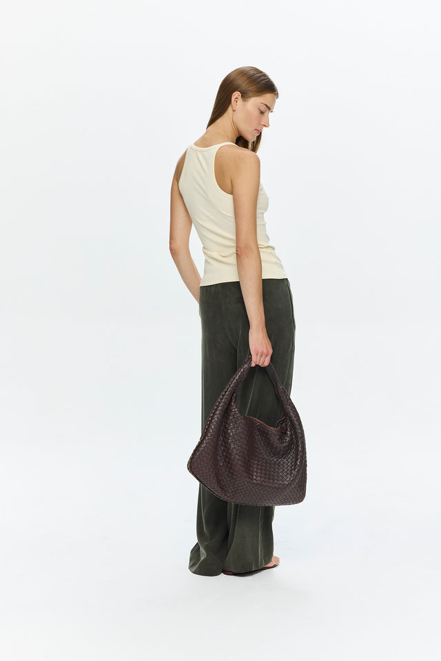 Alex Cupro Pants Olive