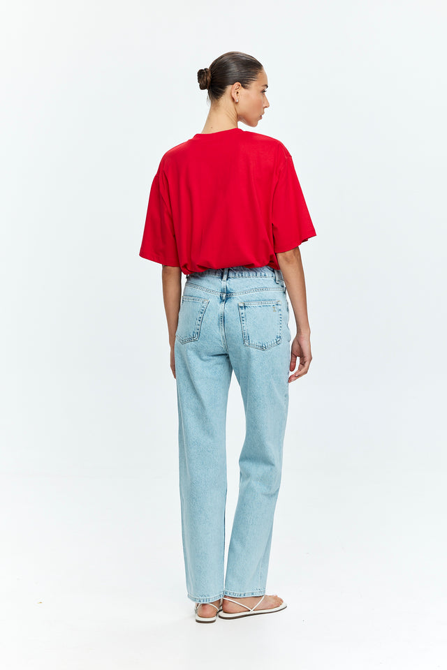 Classic Cut Denim Light Bluestone