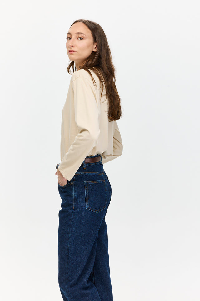 Long Sleeve T Beige