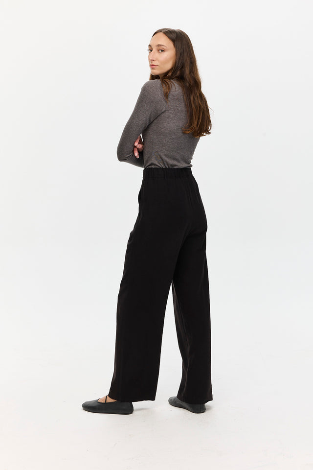 Ivy Cupro Pants Black