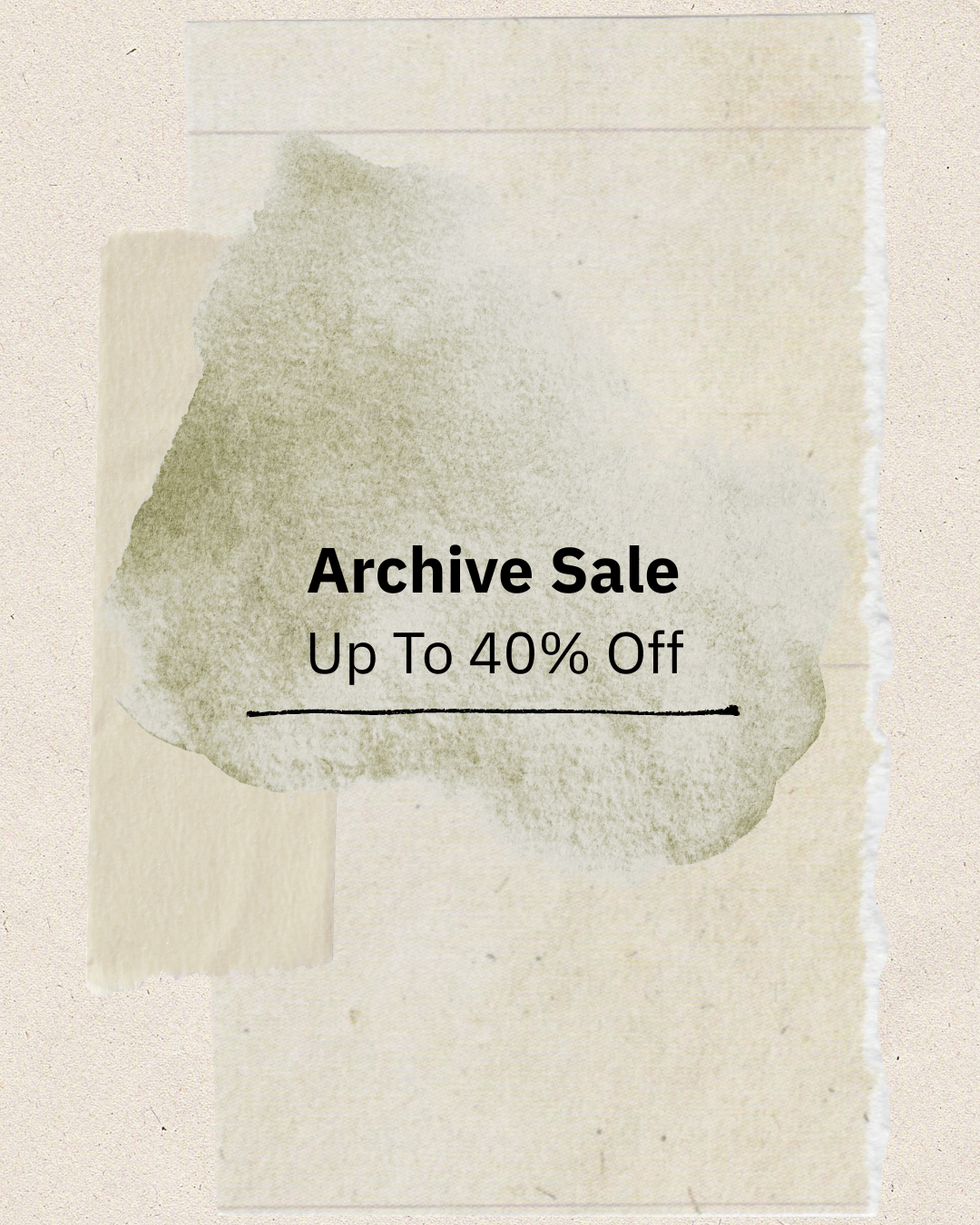 TRES Archive Sale