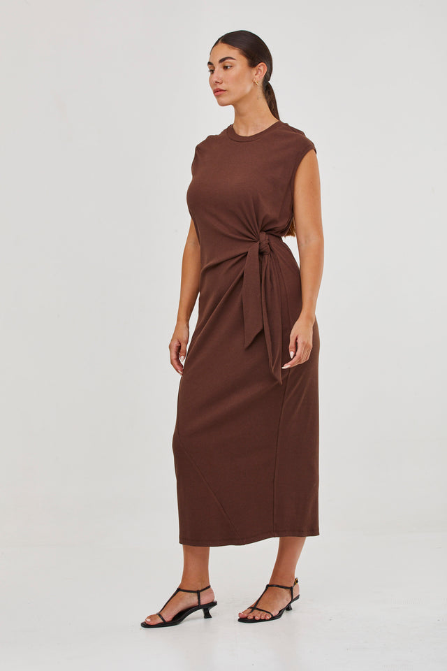 Sophie dress Brown