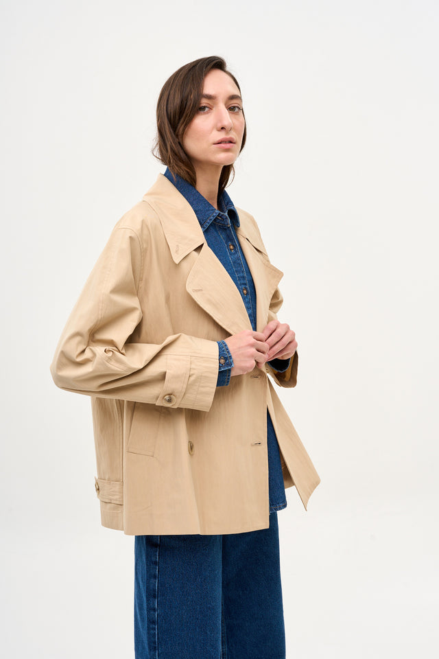 Bobby Trench Beige