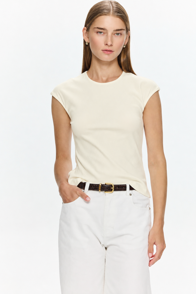 Ruby Slim T Butter Yellow