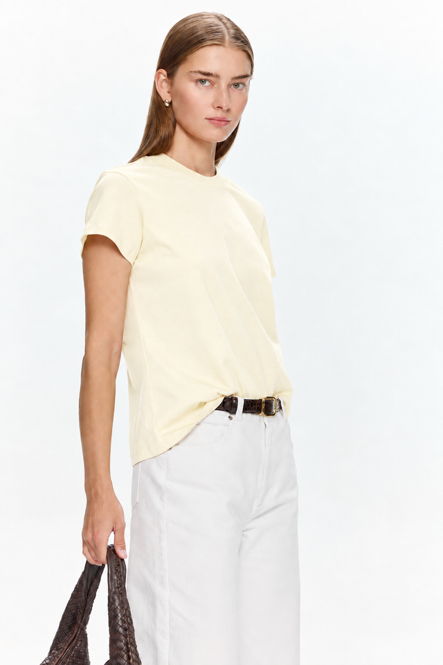 Tres Fitted T Butter Yellow