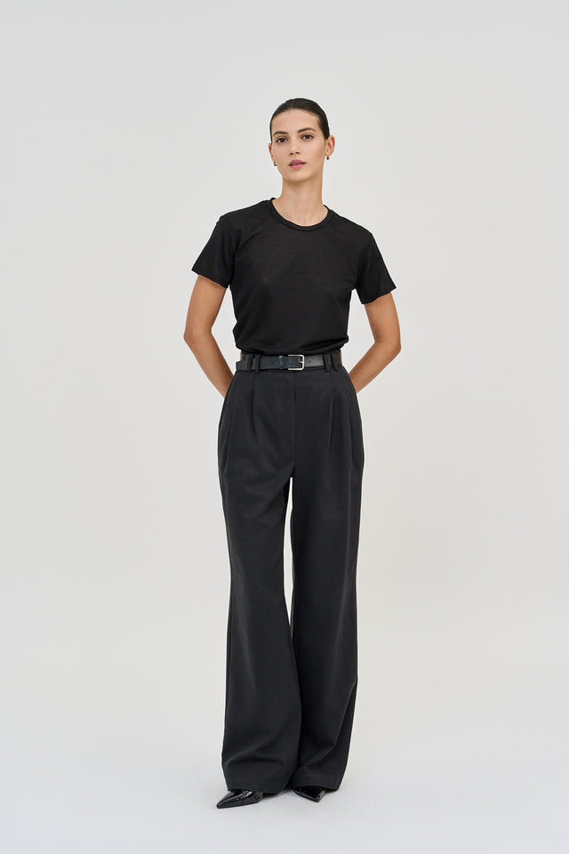 Luca Pants Tencel Black