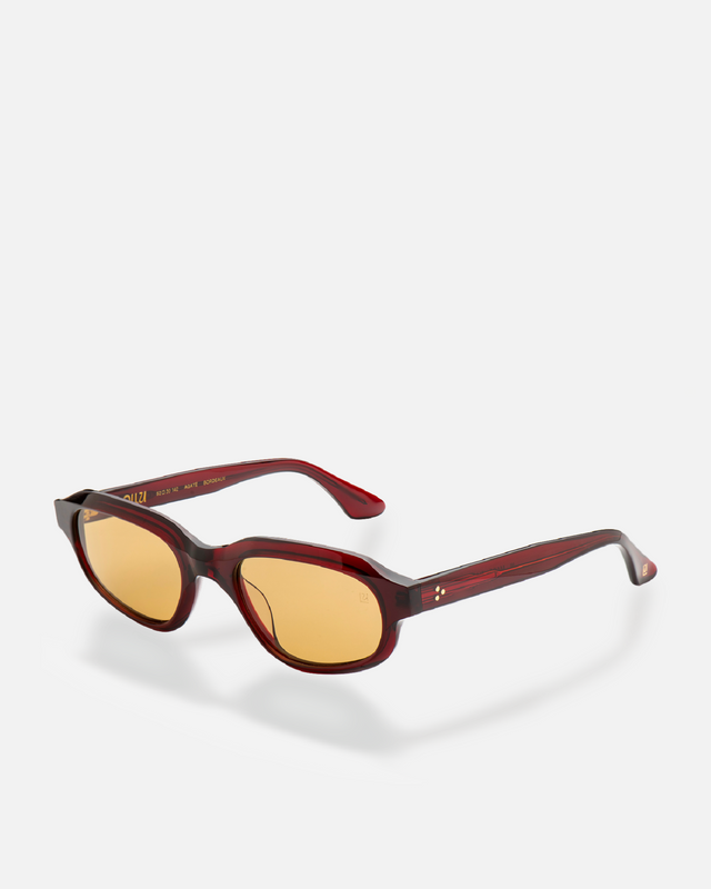 Ollu Agate Bordeaux Yellow
