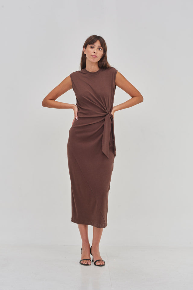 Sophie dress Brown