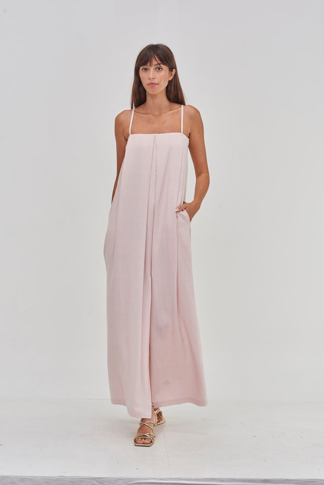 Emma strapless dress Soft Pink