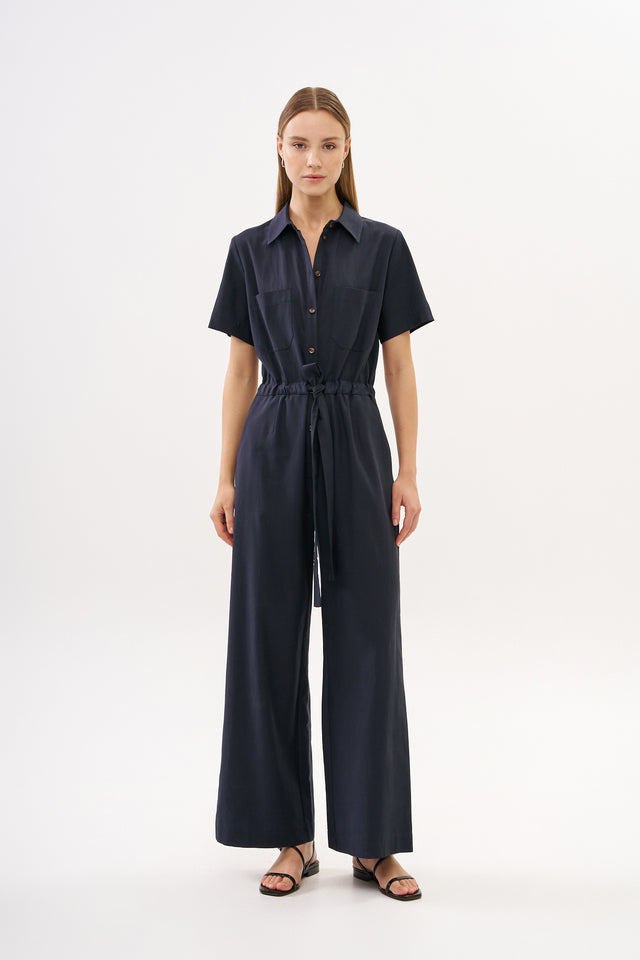 Ally Jumpsuit Dark Blue