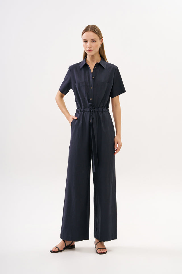 Ally Jumpsuit Dark Blue