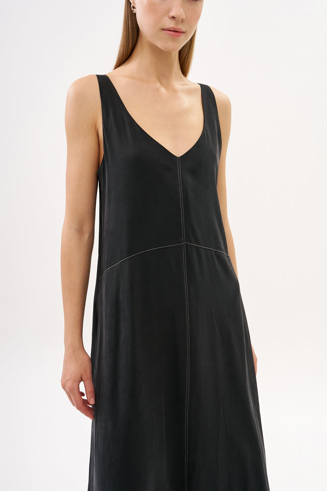 Kate Cupro Dress Black