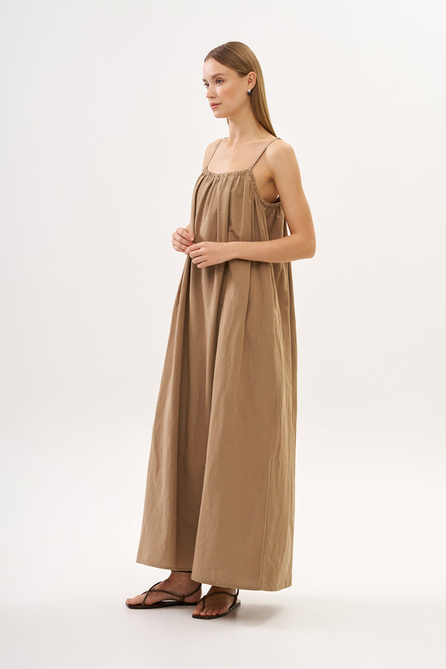 Audrey Dress Camel