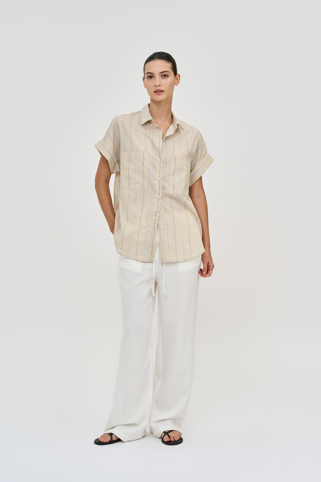 Daniel Blouse Sand stripes