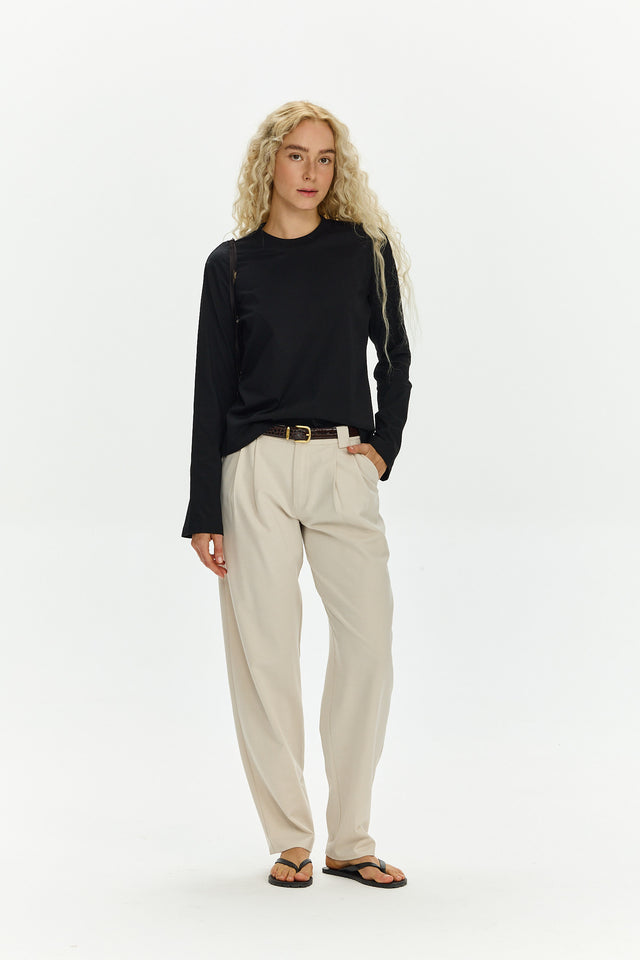 Adrienne Soft Pants Beige