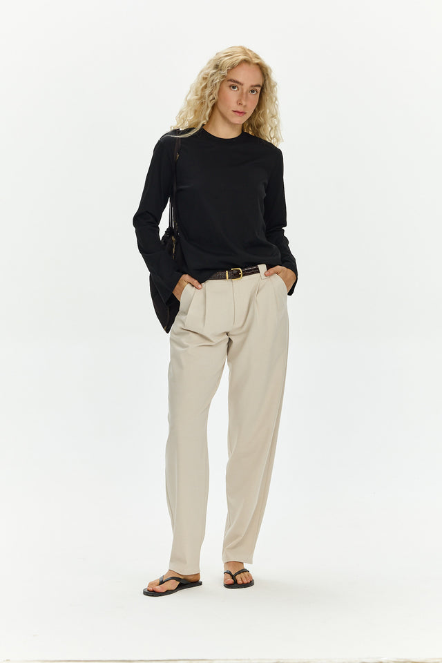 Adrienne Soft Pants Beige