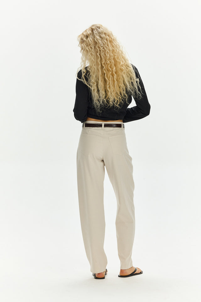 Adrienne Soft Pants Beige