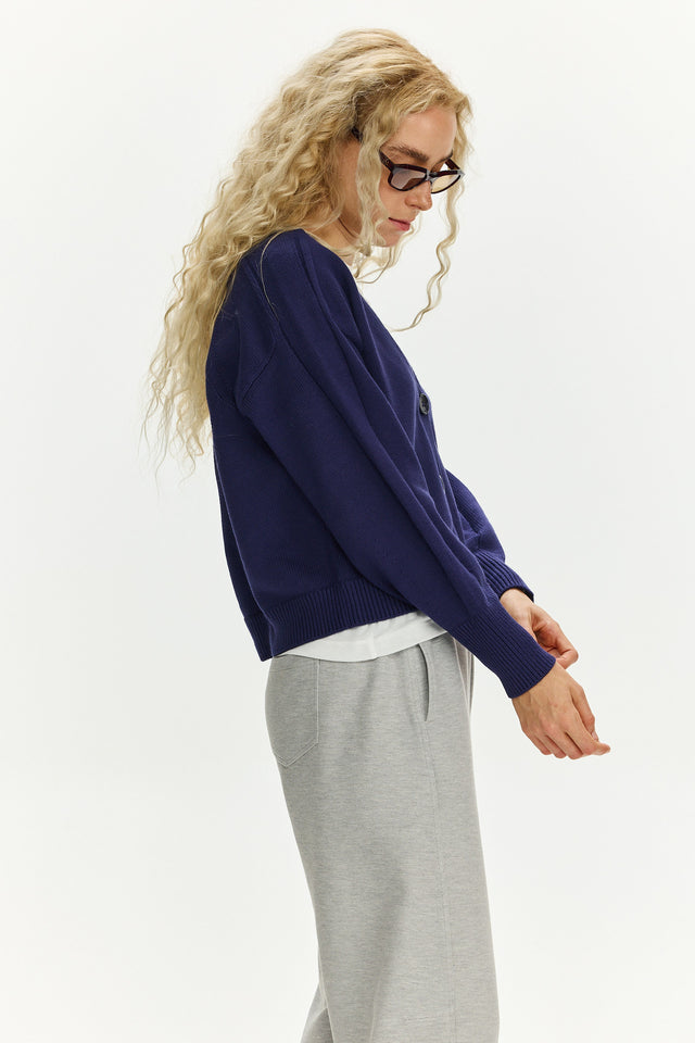Mia Cardigan Midnight Blue