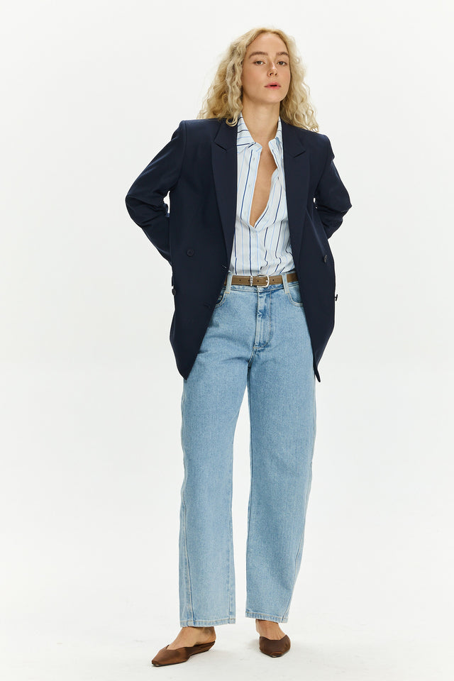Elly Semi-Tailored Dark Blue