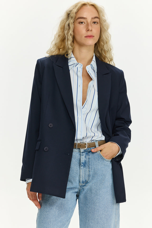 Elly Semi-Tailored Dark Blue