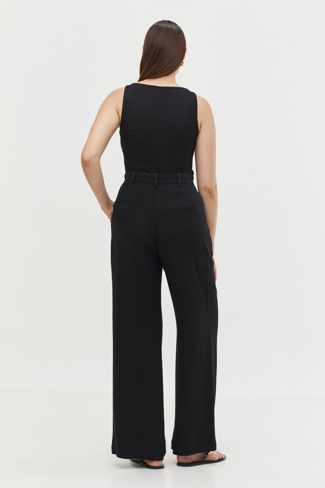 Luca Pants Crepe Black