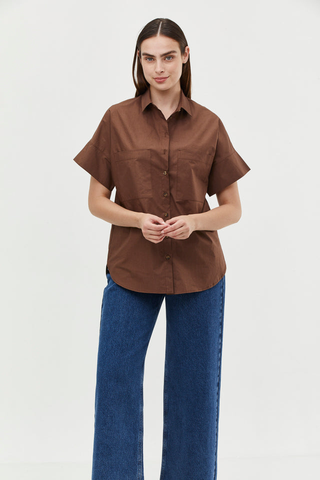 Daniel Blouse Brown