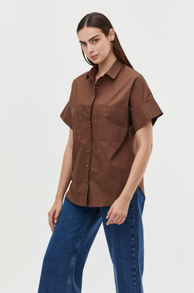 Daniel Blouse Brown