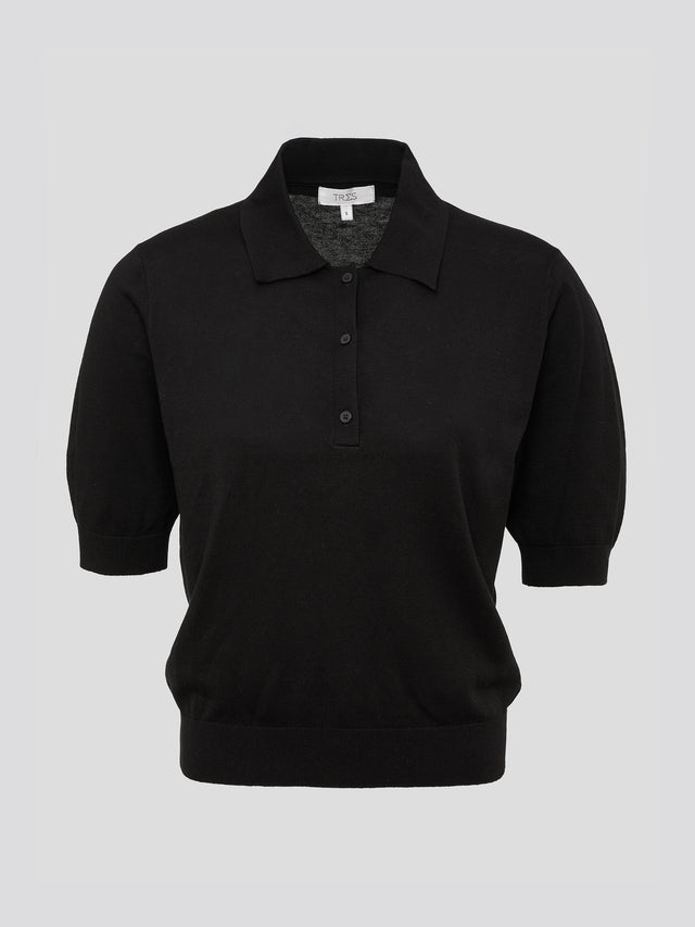 Short Sleeve Polo Black