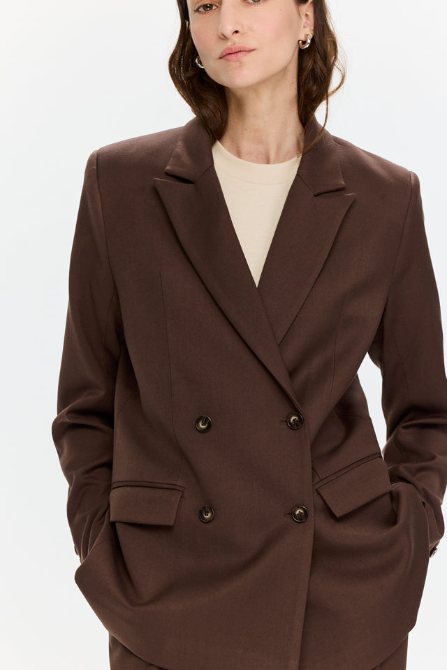 Elly Blazer Brown